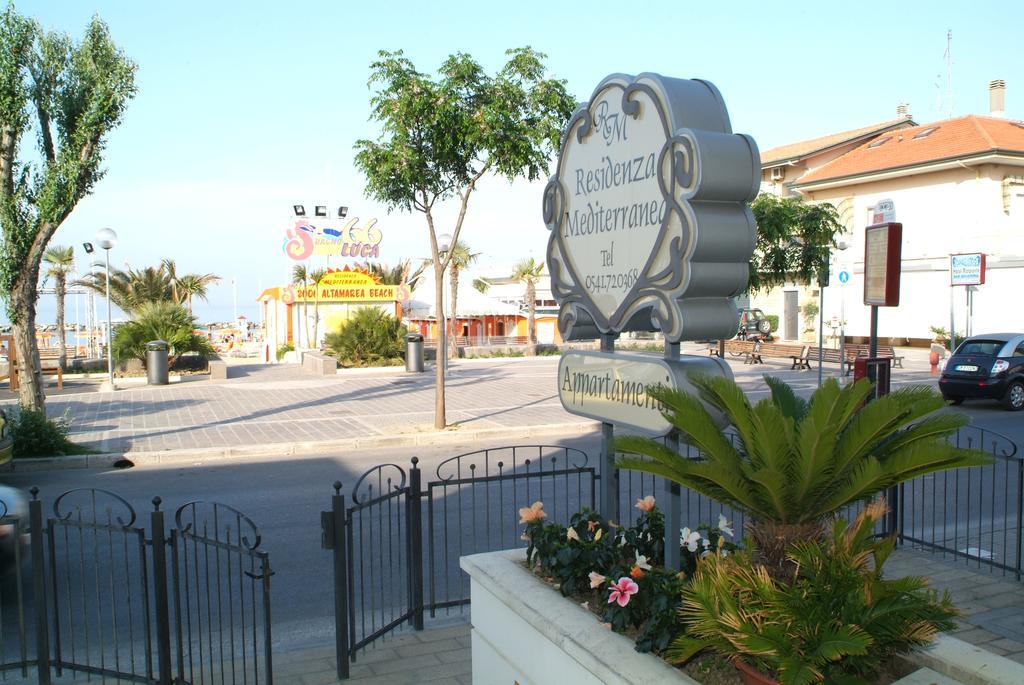 Residenza Mediterranea Apartments Rimini Exterior foto